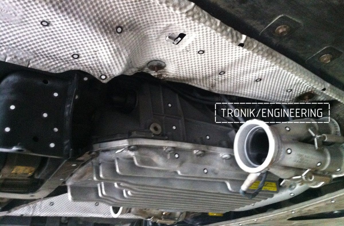 BMW X5 E53 exhaust system 3