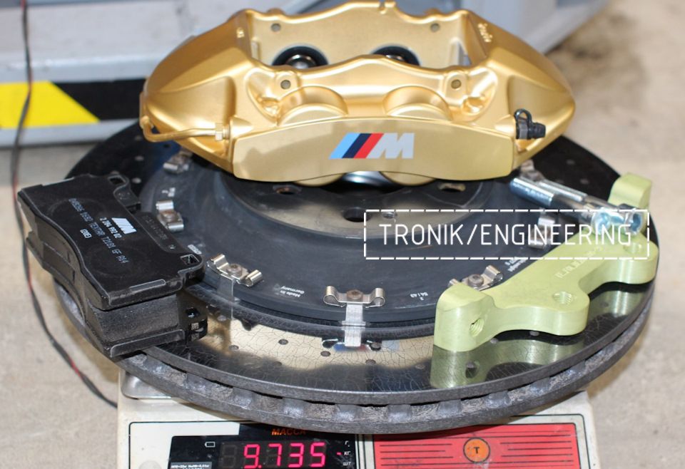 Карбон-керамическая тормозная система BMW F02 750LdX. Фото 3