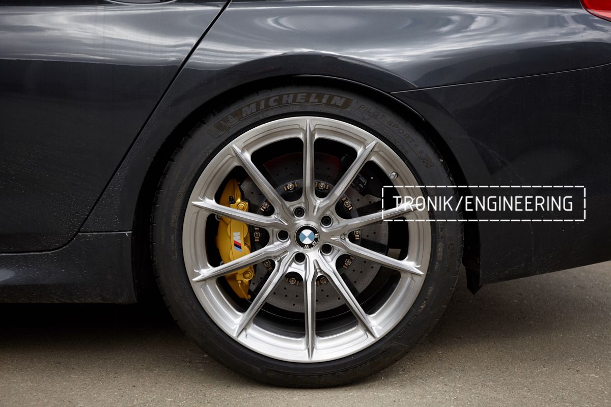 Карбон-керамическая тормозная система BMW M5 F90. Фотография 21