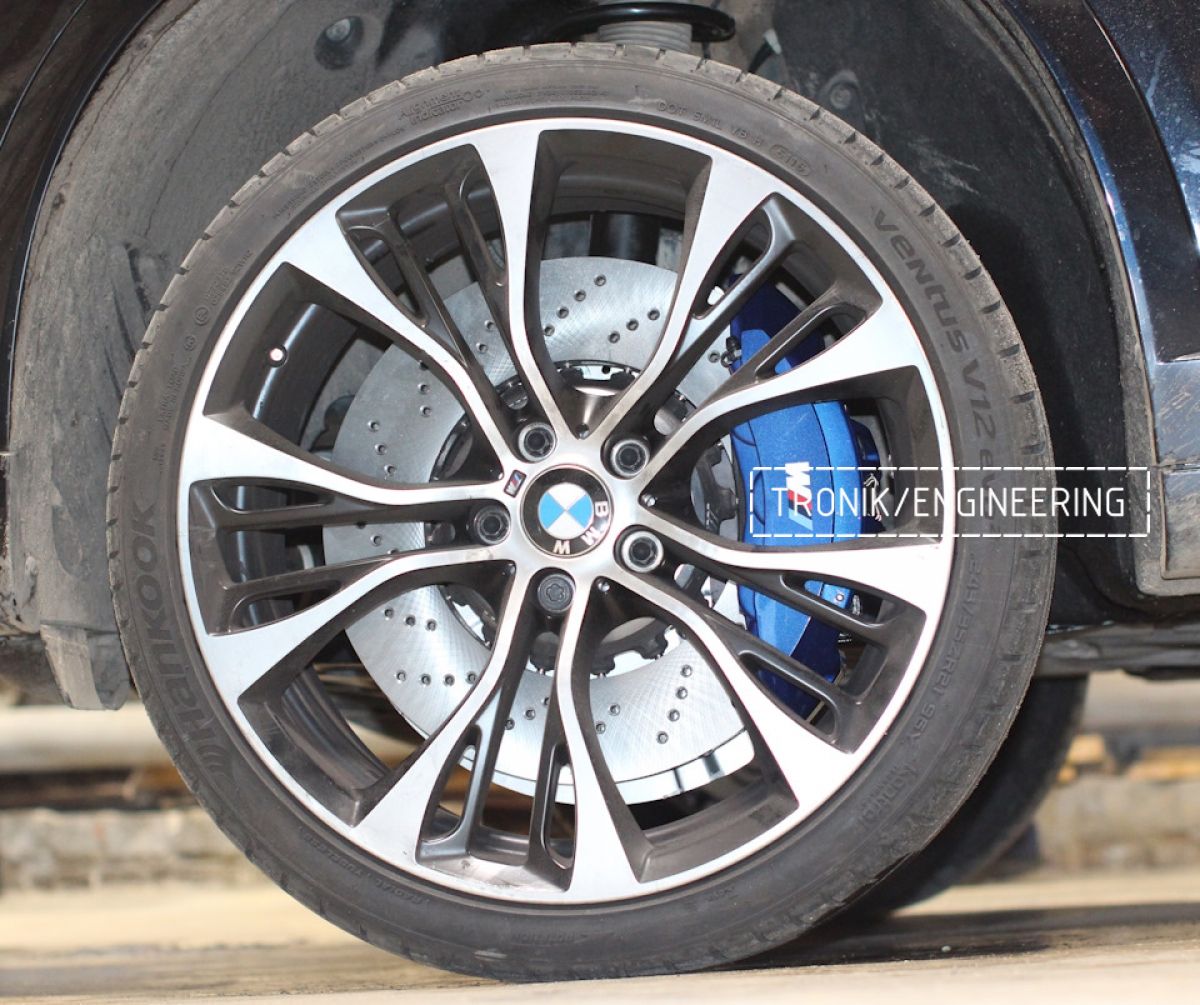 Тормозная система на BMW X4. Фотография 16