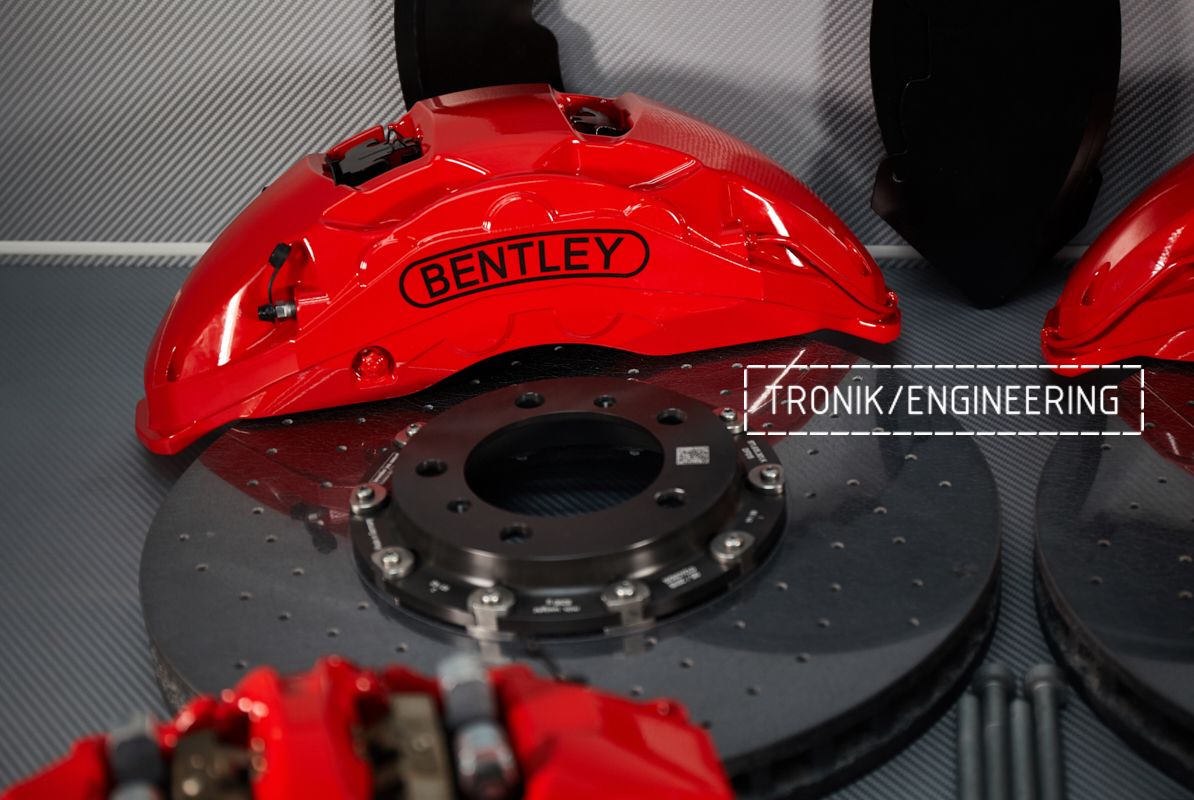 Карбон-керамические тормоза для Bentley Continental GT. Фото 3