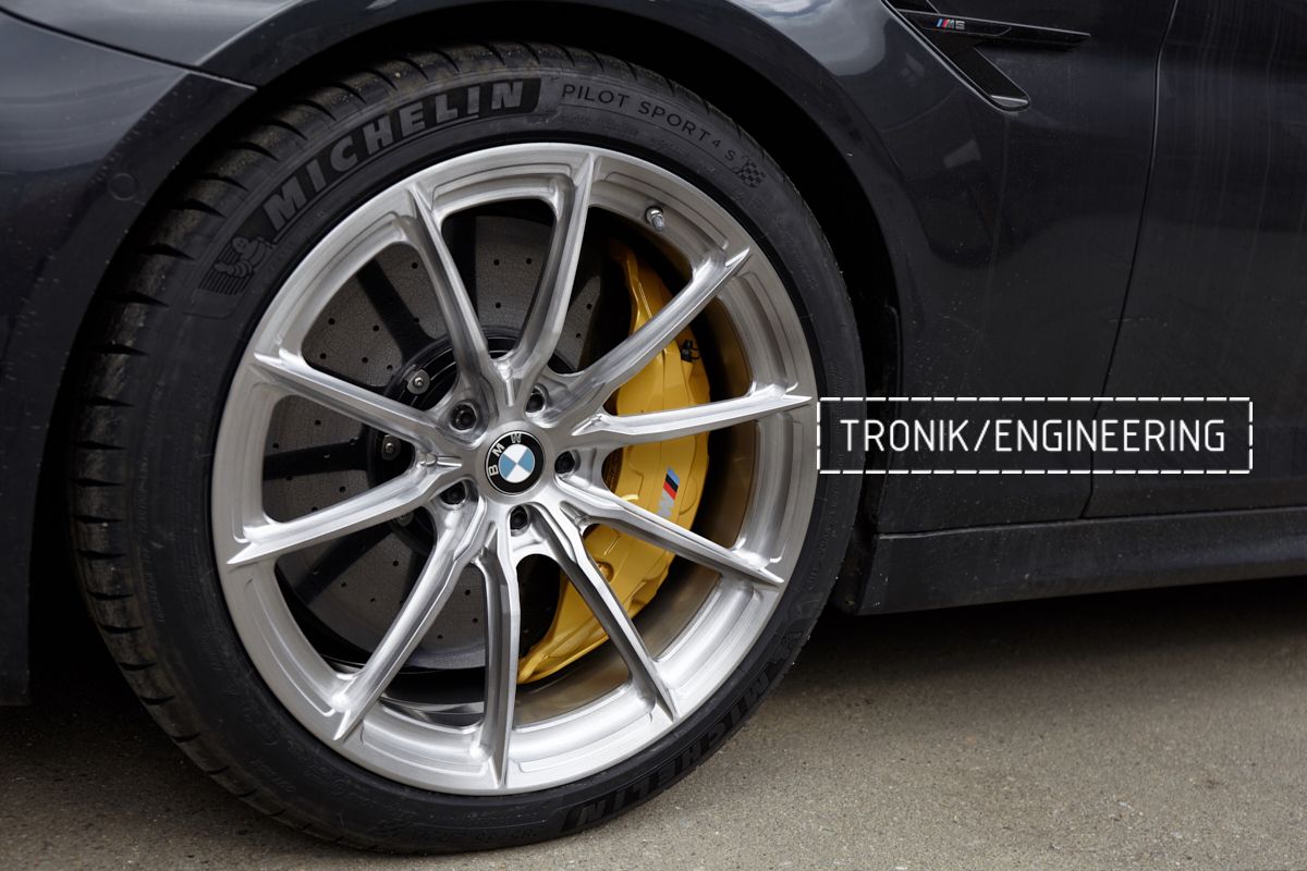 Карбон-керамическая тормозная система BMW M5 F90. Фотография 23