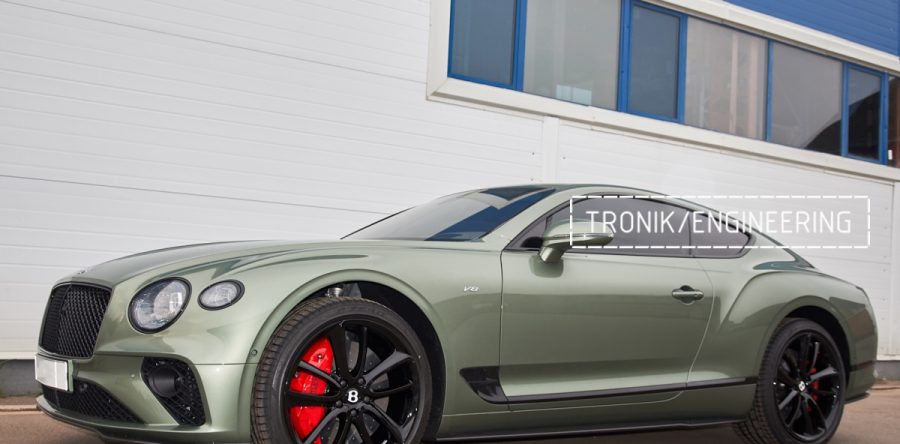 Установка карбон-керамической тормозной системы на Bentley Continental GT 2020