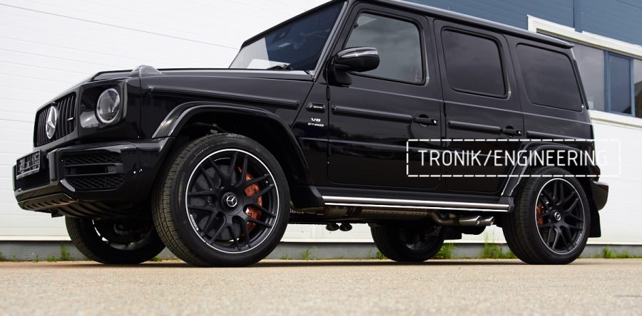 Установка карбоно-керамической тормозной системы на Mercedes-Benz NEW G-Class