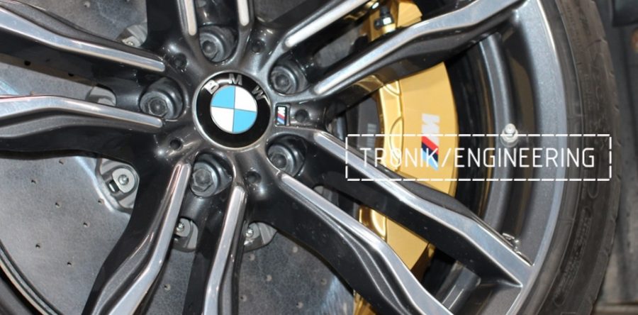 Карбон-керамическая тормозная система на BMW X5M F85