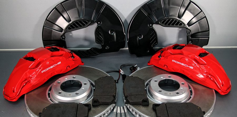 Комплект дооснащения 10-ти поршневым суппортом и диском 420-40 мм для Porsche Panamera 970 и 971