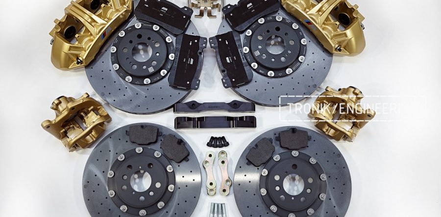 Карбон-керамическая тормозная система на BMW 7-ой серии G11