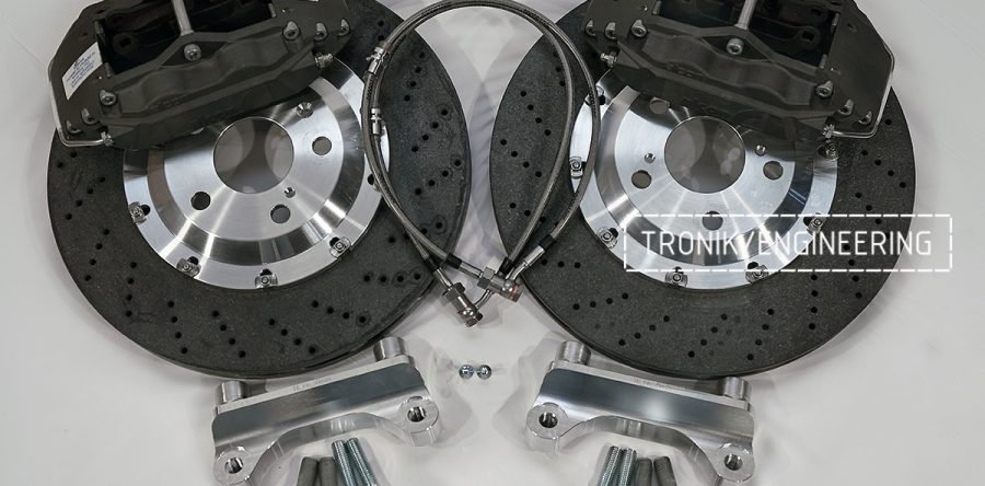 Карбон-керамическая тормозная система на VW Golf 7