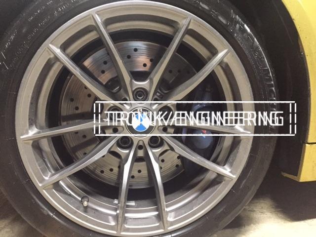 Тормозная система на переднюю ось на BMW M4