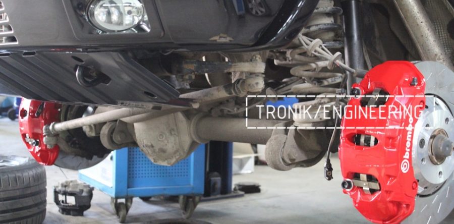 Mercedes Benz G500 Brembo 6+4 (390-38___358-28)