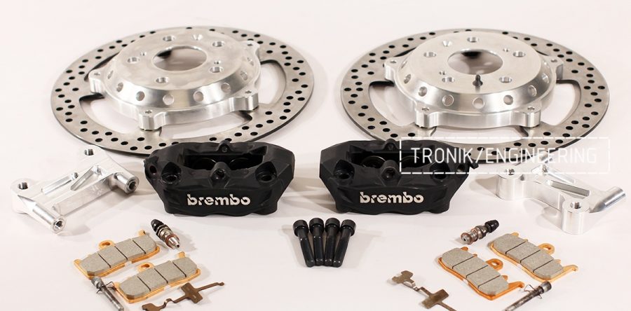 Тормозная система на VW Golf 7 для драга