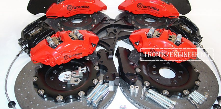 Карбон-керамическая тормозная система на BMW M5 F90