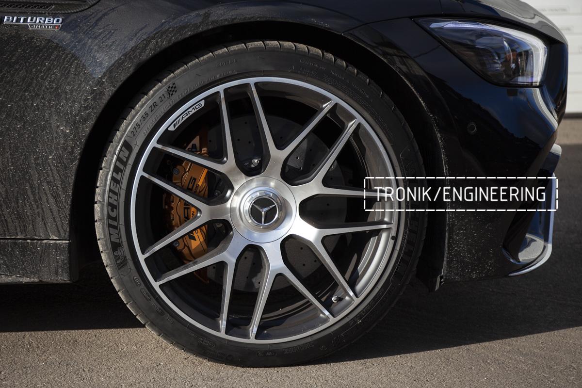 Карбон-керамическая тормозная система Mercedes-Benz AMG GT W290. Фотография 20