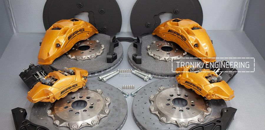 Карбон-керамическая тормозная система Mercedes-Benz W167 63AMG