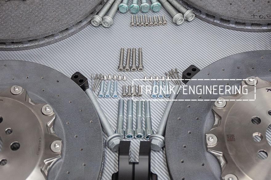 Комплект карбон-керамической тормозной системы Rolls-Royce Ghost RR21. Фото 10