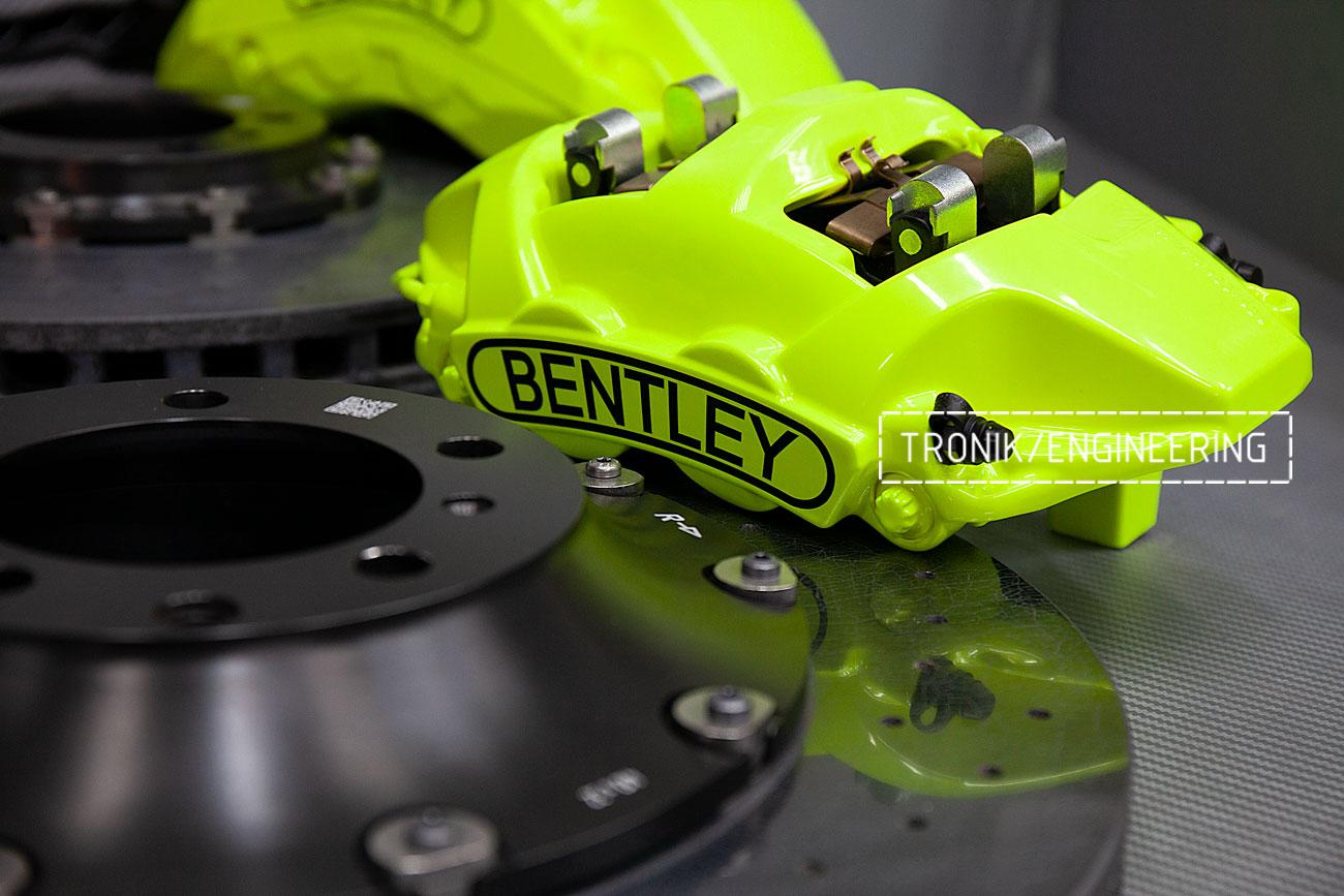 Bentley Continental GT. Комплект карбон-керамической тормозной системы. Фото 4