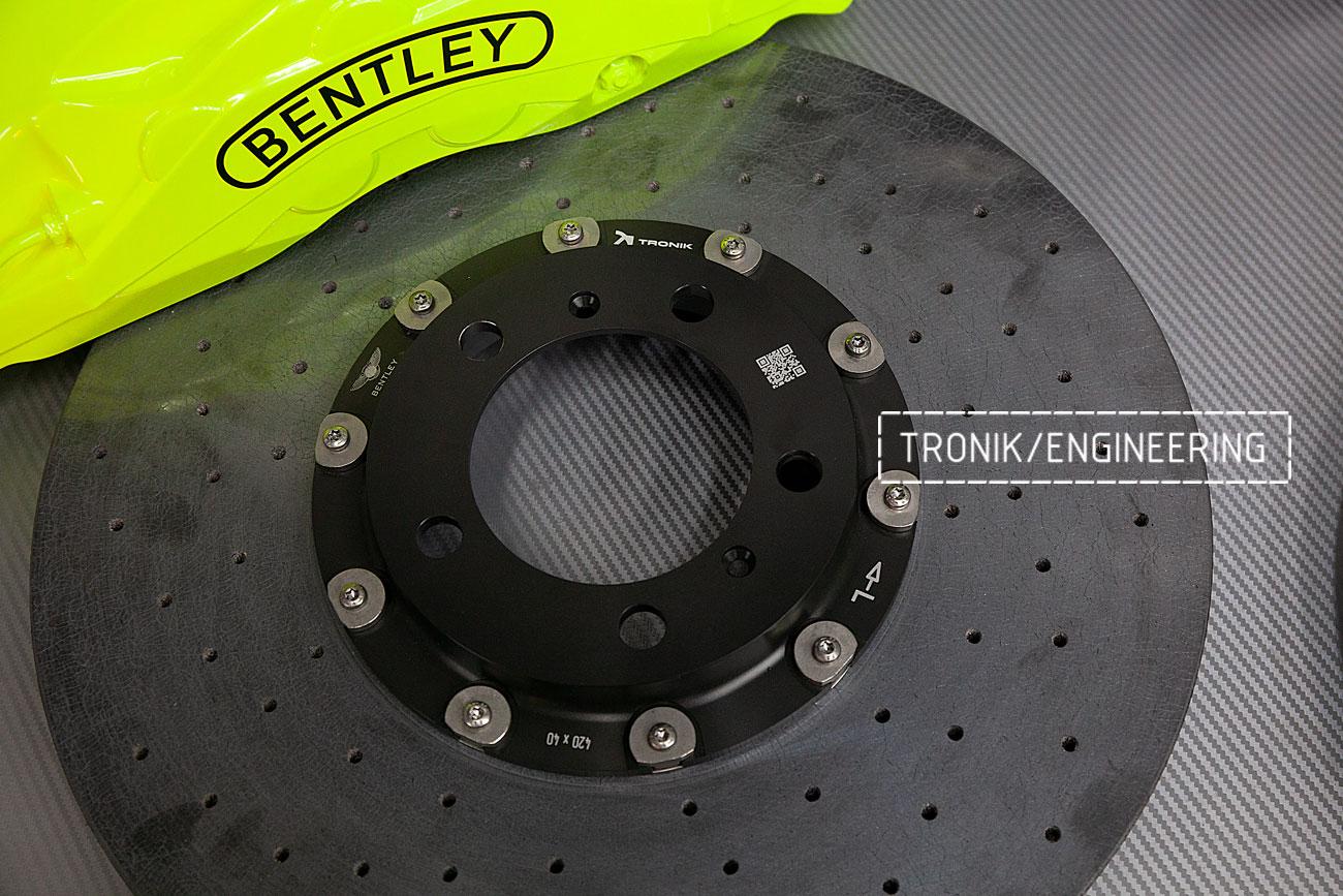 Bentley Continental GT. Комплект карбон-керамической тормозной системы. Фото 7