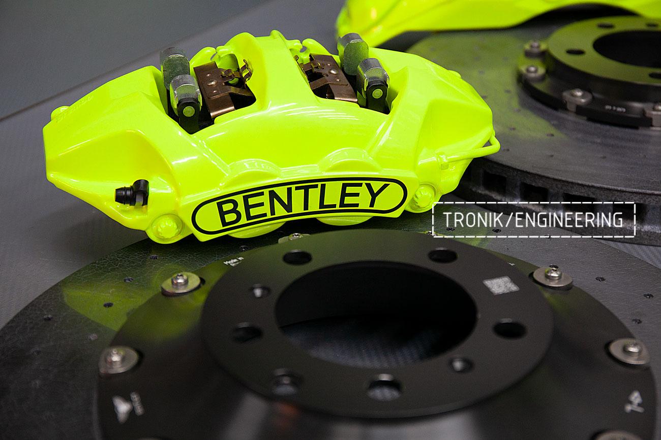 Bentley Continental GT. Комплект карбон-керамической тормозной системы. Фото 8