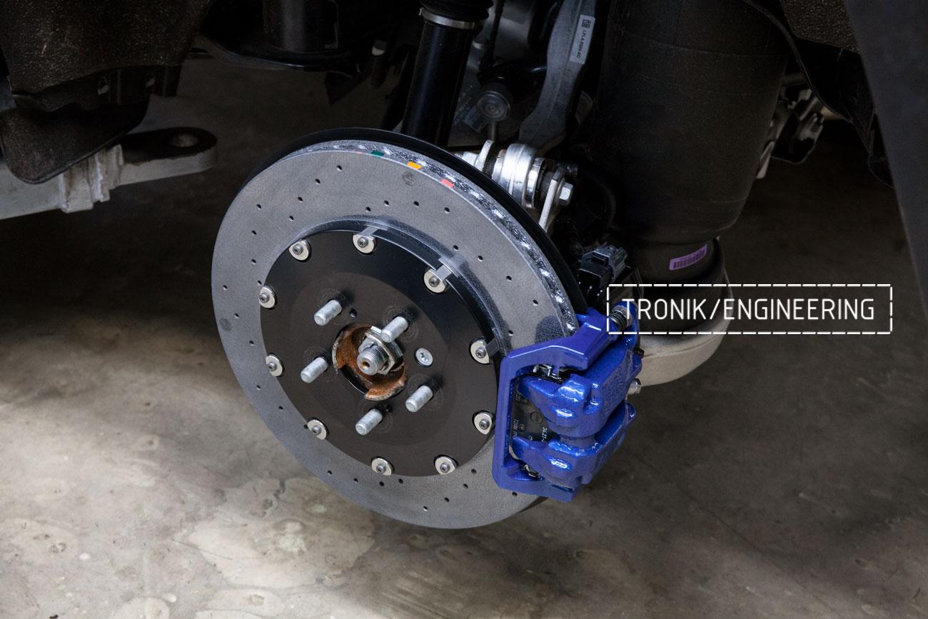 Land Rover Defender V8. Комплект карбон-керамической тормозной системы. Фото 11