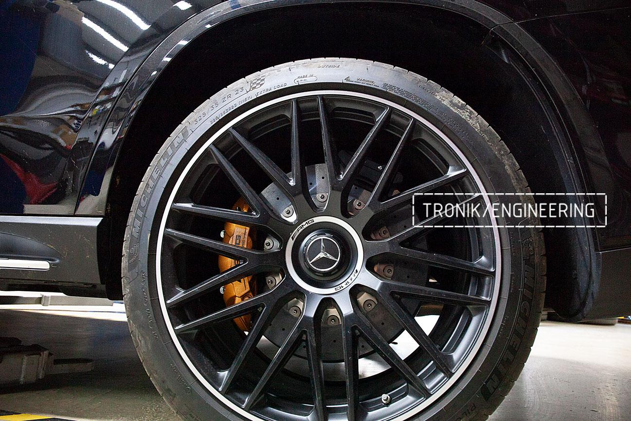 Карбон-керамические тормоза Mercedes-Benz W167. Фото 5