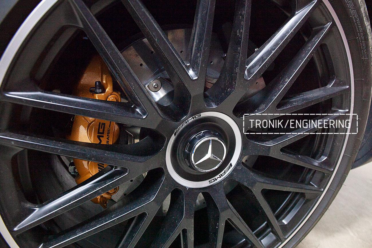 Карбон-керамические тормоза Mercedes-Benz W167. Фото 6