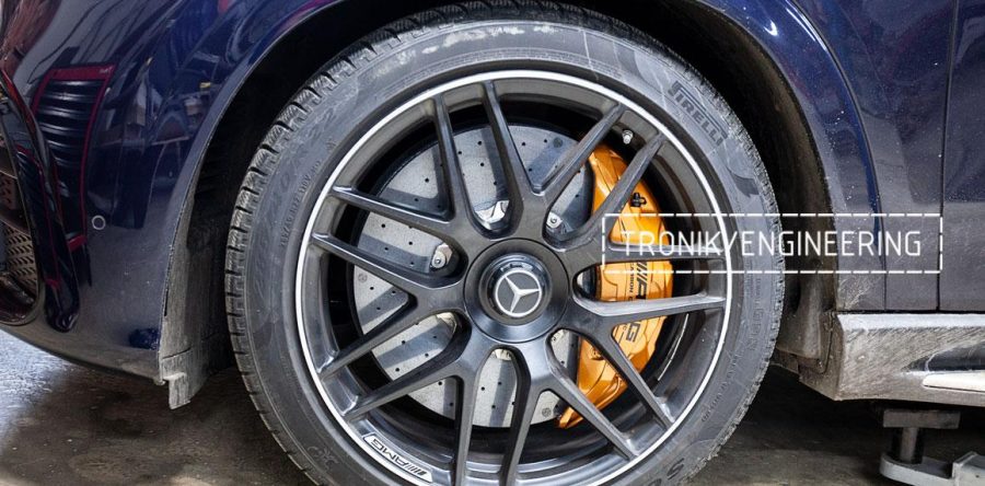 Комплект карбон-керамической тормозной системы Mercedes-Benz W167