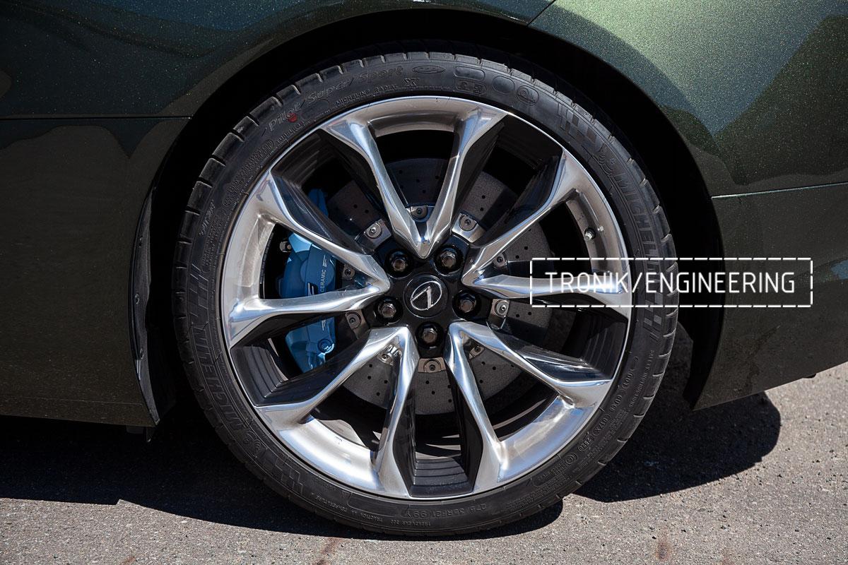 Карбон-керамическая тормозная система Lexus LC500. Фото 9