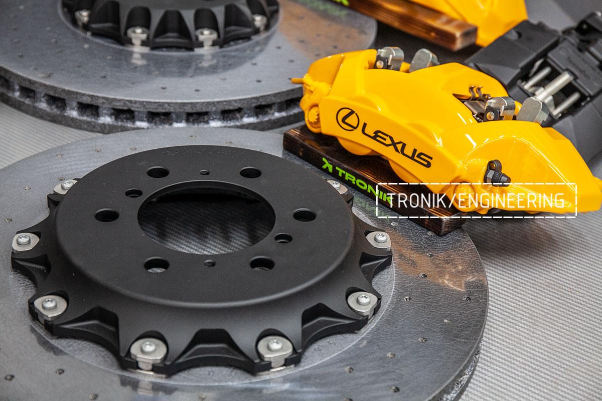 Комплект карбон-керамической тормозной системы Lexus LX600. Фото 8