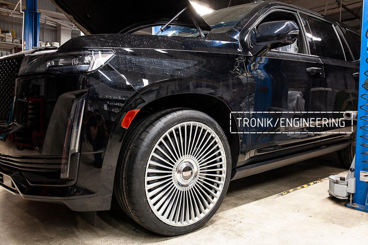 Карбон-керамическая тормозная система Cadillac Escalade. Фото 10