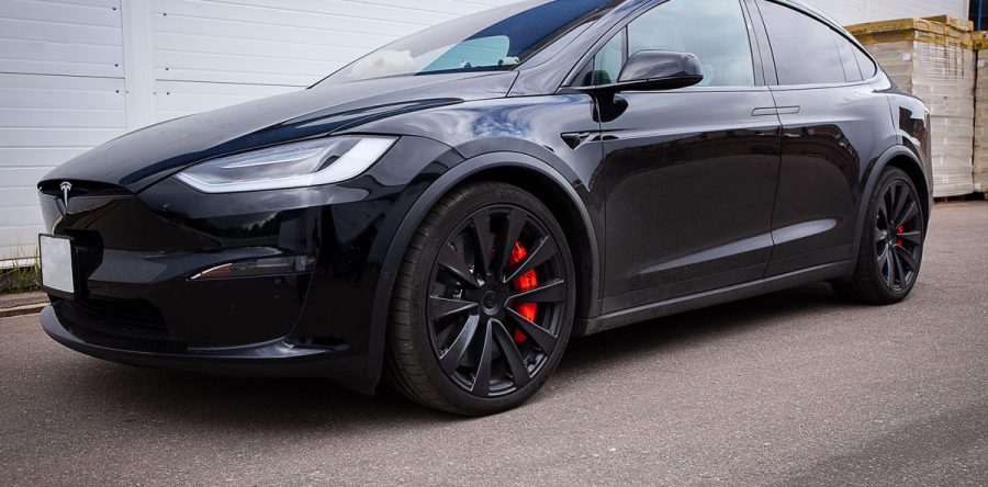 Комплект карбон-керамической тормозной системы Tesla Model X Plaid