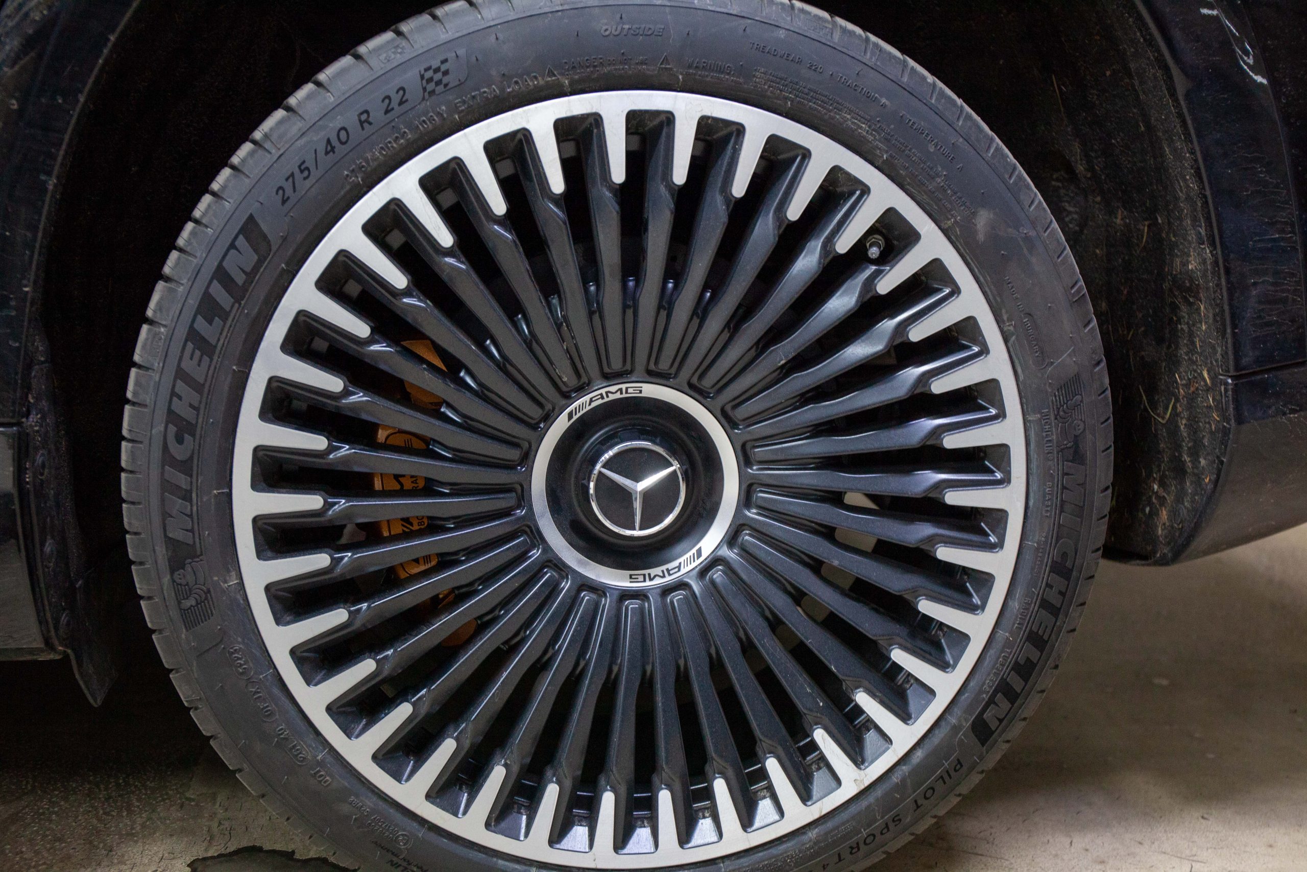 Карбон-керамическая тормозная система для Mercedes-Benz EQS SUV. Фото 8
