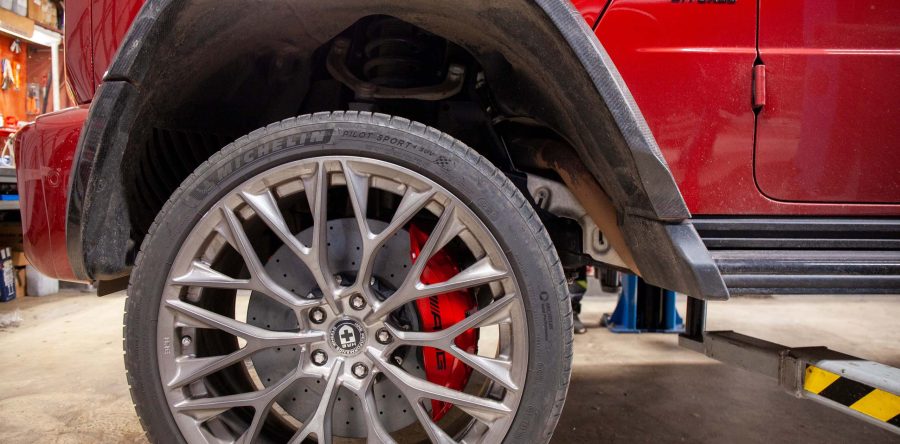 Карбон-керамическая тормозная система для Mercedes-Benz G-class