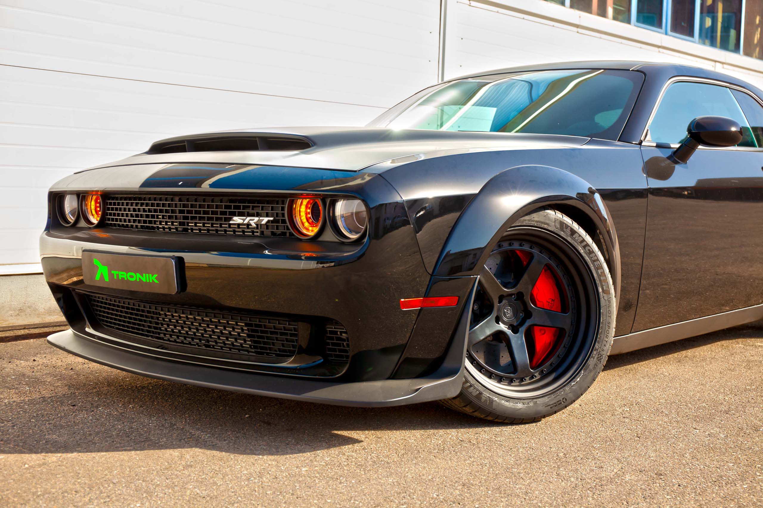 Карбон-керамическая тормозная система для Dodge Challenger SRT. Фото 10