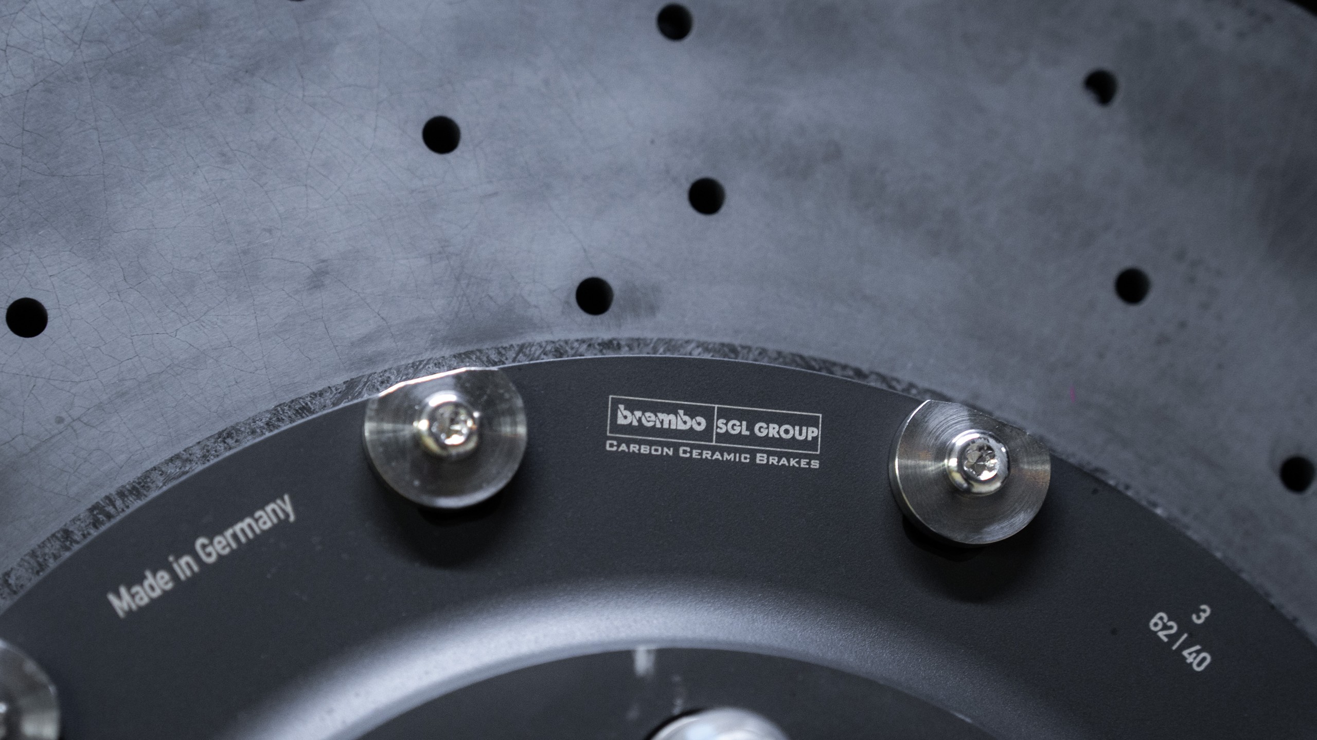 Комплект тормозных дисков для Porsche 992 GT3 RS. Фотография 5 Комплект тормозных дисков для Porsche 992 GT3 RS. Фотография 5